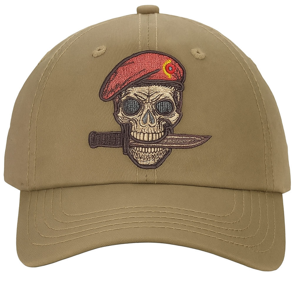 “Battle Born” Cap – Skull Commando Embroidery