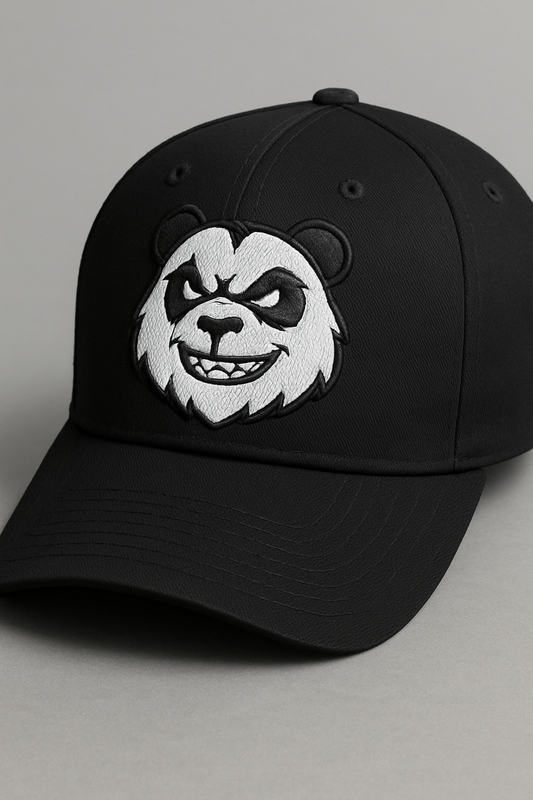 “Panda Fury” Cap – Savage Panda Embroidery
