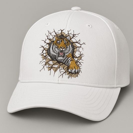 “Breakthrough” Cap – Fierce Tiger Embroidery