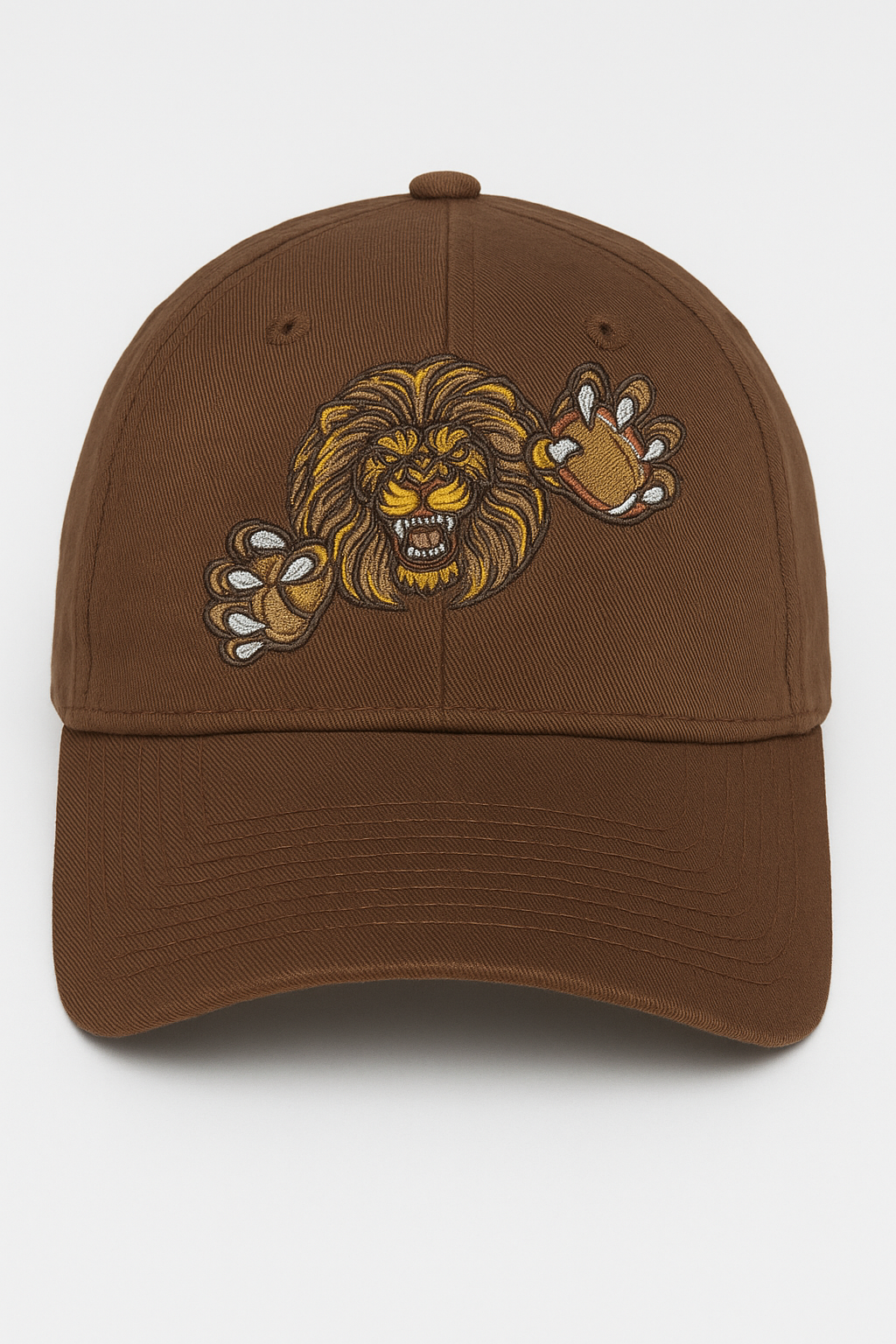 “Roar Ahead” Cap – Fierce Lion Embroidery